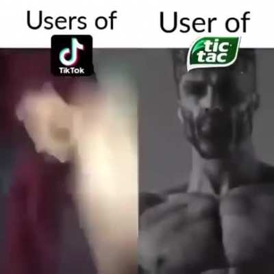 Tik tok 🤢👎 > tic tac 😎👍
