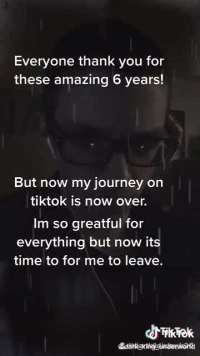 Ladies and Gentlemen, we've lost a cringe icon 😔