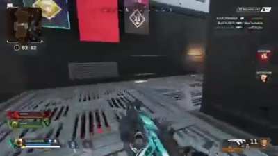 Caustic squad wipe, by trapping people in a room.