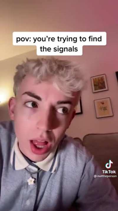 Trying to find the signals