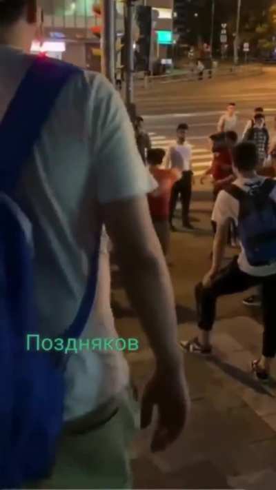 Skinheads pick a fight with some MMA Fighters