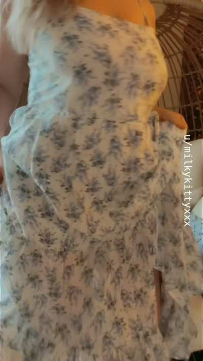 I heard you wanna see what’s underneath my sundress? ☀️ [oc]