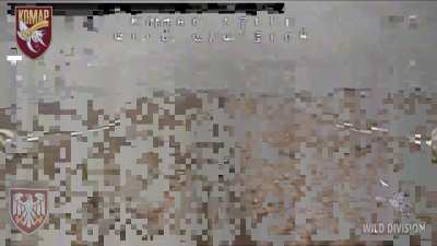 Ukrainian drones destroy a Russian BMP