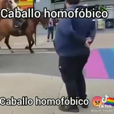 Caballo anti 🏳️‍🌈