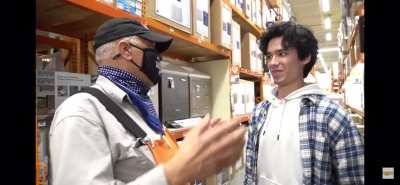This Home Depot guy