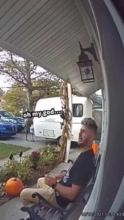Who left Derek out on the porch damnit!