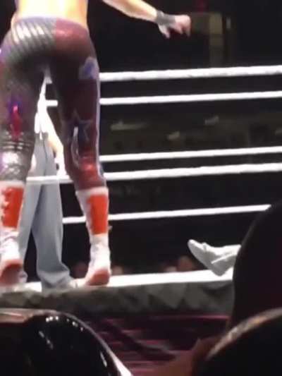 Bayley excited