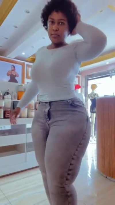 Sexy Abi Big ass in jeans