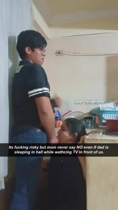 Mom son