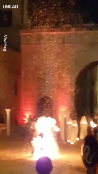 This fiery performance