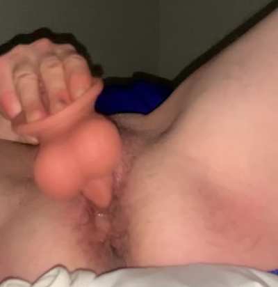 New cock got wet