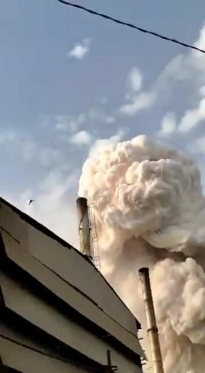 Explosion at a Nitrite Factory in India