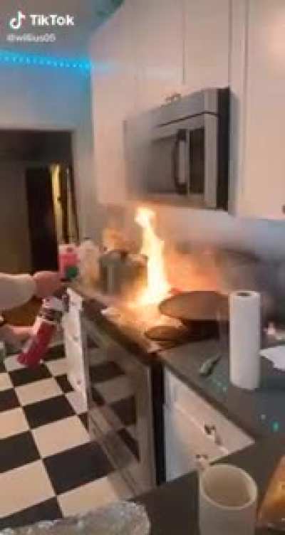 everclear and a stove