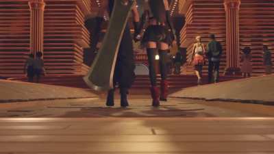 Cloud and Tifa, reunion of love