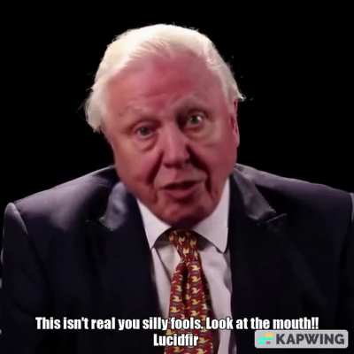 David Attenborough gamestop greentext