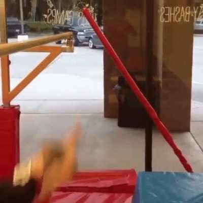 Poor kid is just done with it all