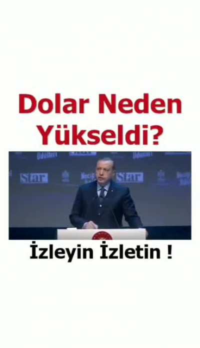 Dolar. Niye. Yukseldi. Reyis imiz. Acıklıyor. mp4