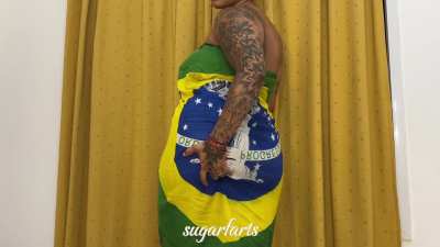 Brazilian thong fart blast incoming