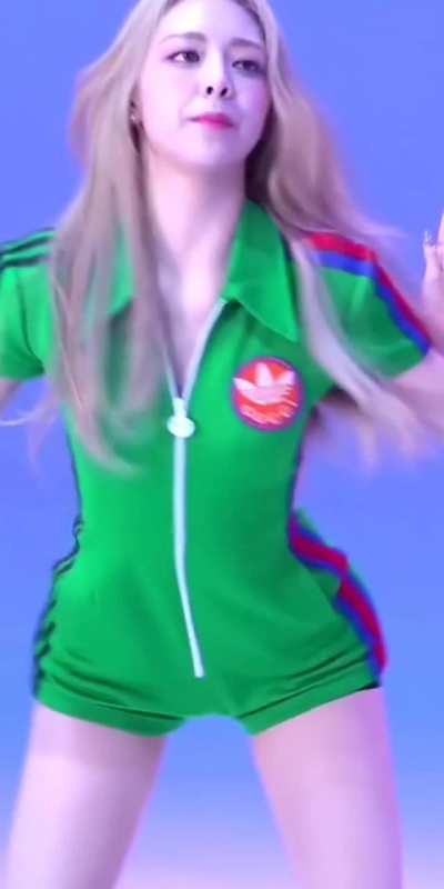 yuna buttcheeks, butt and cameltoe cropped + enhanced + brightened