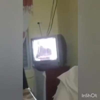 Watching TV