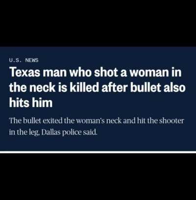 Karma's a bitch