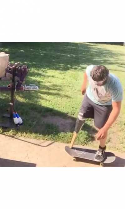 Land pirate flippin the deck
