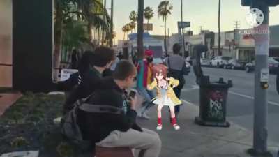 When you catch the squad on the street