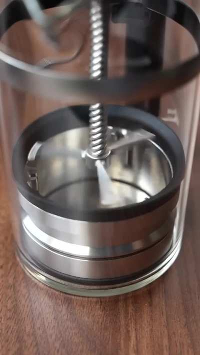 Making coffee can be so satisfying sometimes!