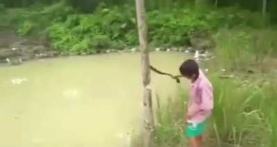 Just testing out the new blade
