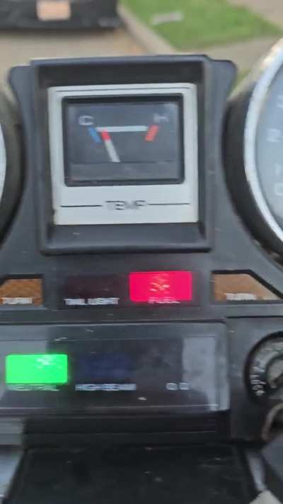 Honda magna V45 Vf700c over heating woes.