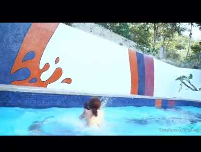 Pool fight.