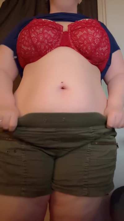 Never assume what a chubby girl is wearing under her clothes