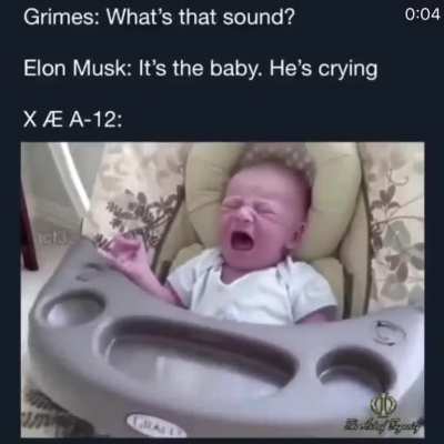 The baby talks.