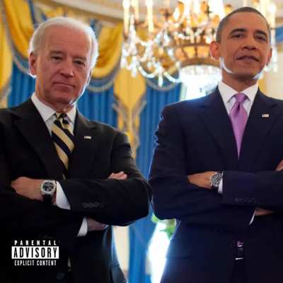 Joe Biden and Barack Obama sing the boys a liar