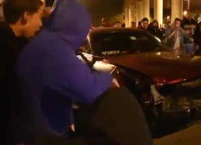 At least he gave the people what they wanted to see