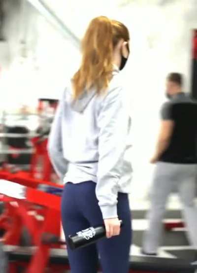 At the gym