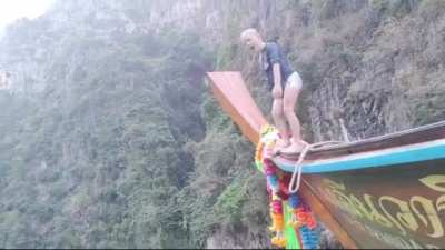 Olympic level diving skills
