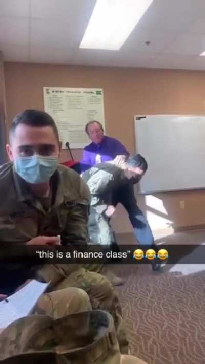 This is a finance class