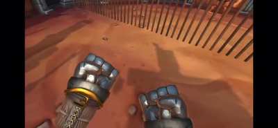 Iron fist will strike you down (just a bit of vr blood)