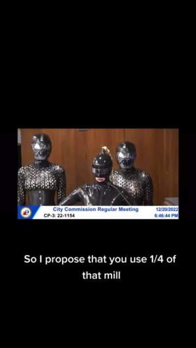 Women demand BDSM dungeon at City commission meeting