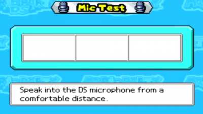 Poofesures way of testing the mic