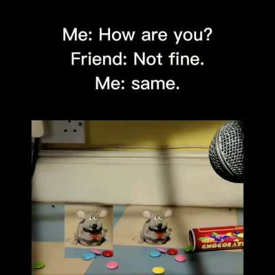 Sometimes you need to be sad together