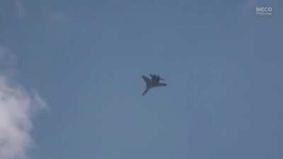These thrust vectoring maneuvers by a Russian Sukhoi Su-30 look impossible