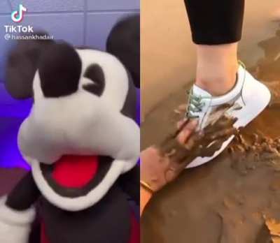 *loud* them shoes