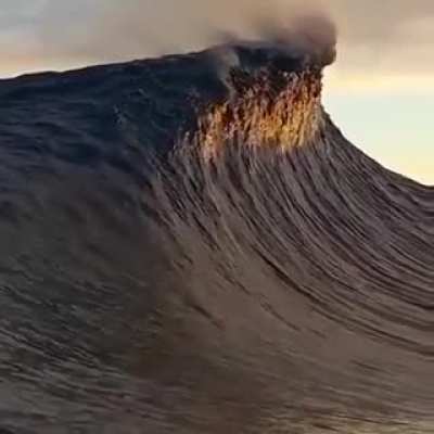 wave touching the sky