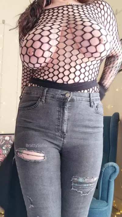 Wanna see what I'm hiding under these clothes?