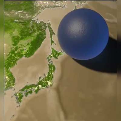 All Earth’s water in a bubble. Credit: usgs.gov
