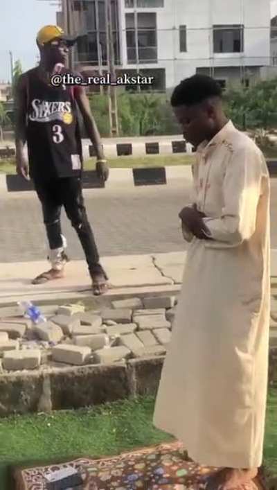 When you believe in God but still need your own measures.