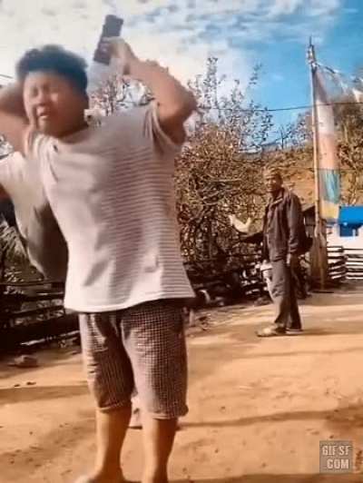 He couldn't handle the power of spinjitzu