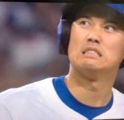 Man, Shohei was surprisingly emotional out there today lol.